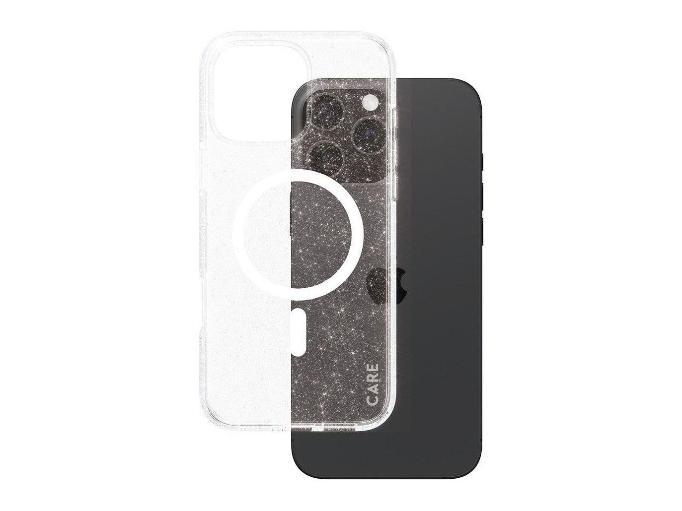 PanzerGlass - CARE Star Lit Case w. White MagSafe iPhone 16 Pro Max