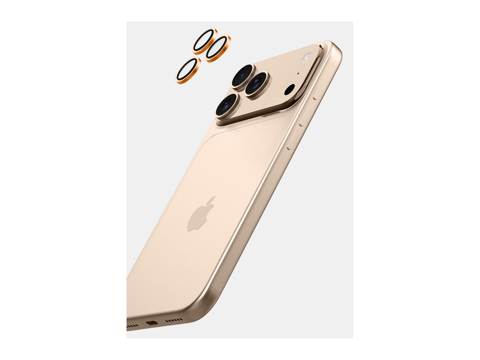 ITSKINS - HYBRID DEFENSE LENS - iPhone 17 Pro Max - Orange