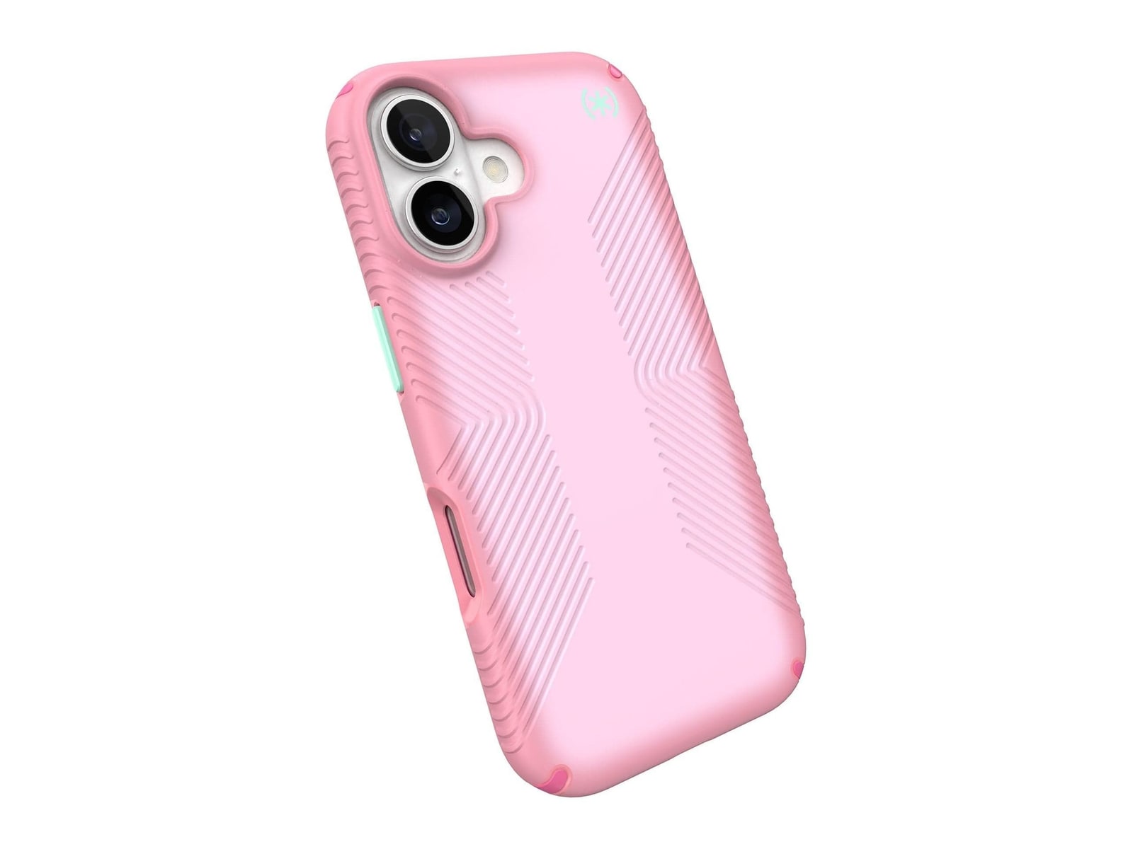 Speck - Presidio Lux Grip MagSafe - iPhone 17 - Ibis Pink/Dark Ibis/Kanom Green
