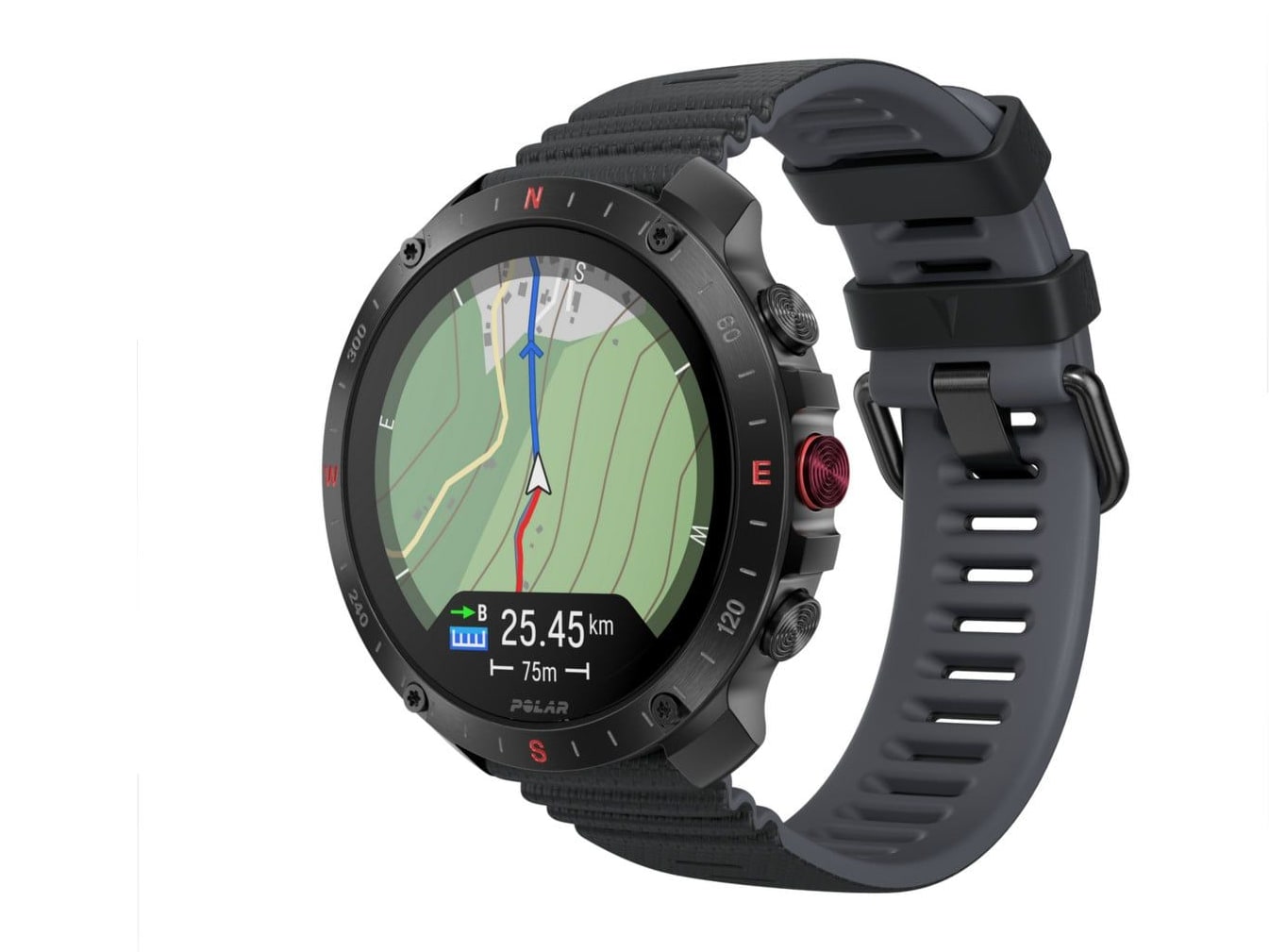 Polar - Grit X2 Pro Smart Watches - Black