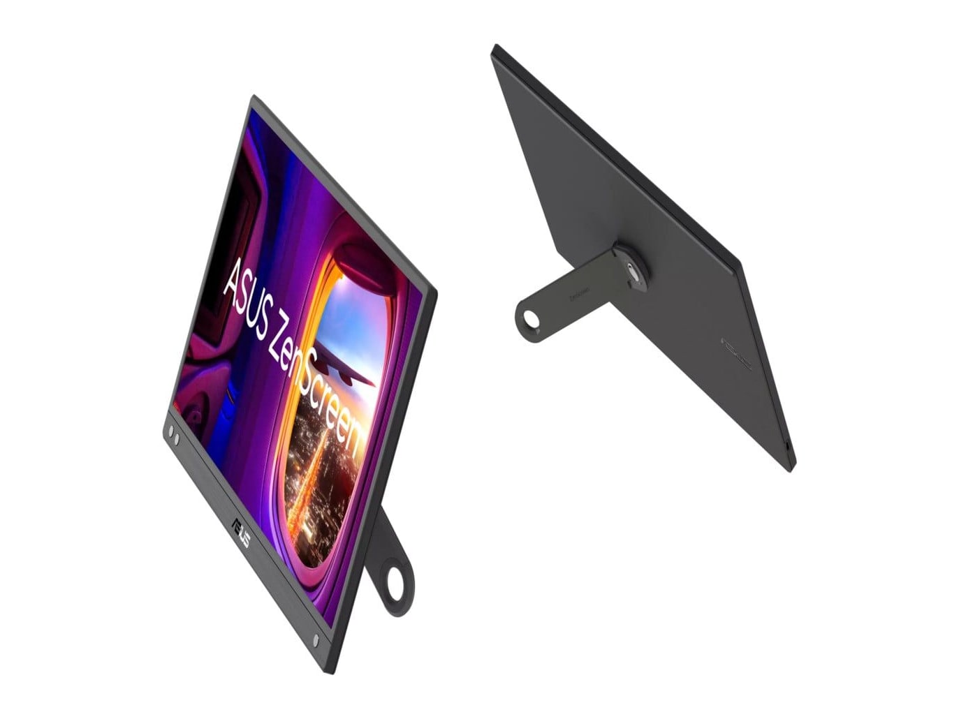 ASUS - 15.6" ZenScreen MB166CR Full HD 60Hz Portable Monitors