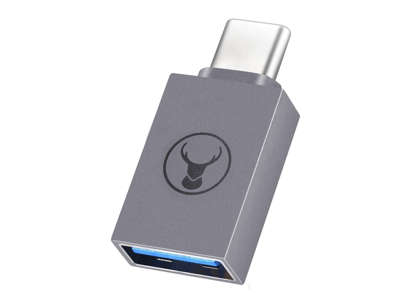 Bonelk - USB-C to USB-A 3.0 Space Grey USB Adapters