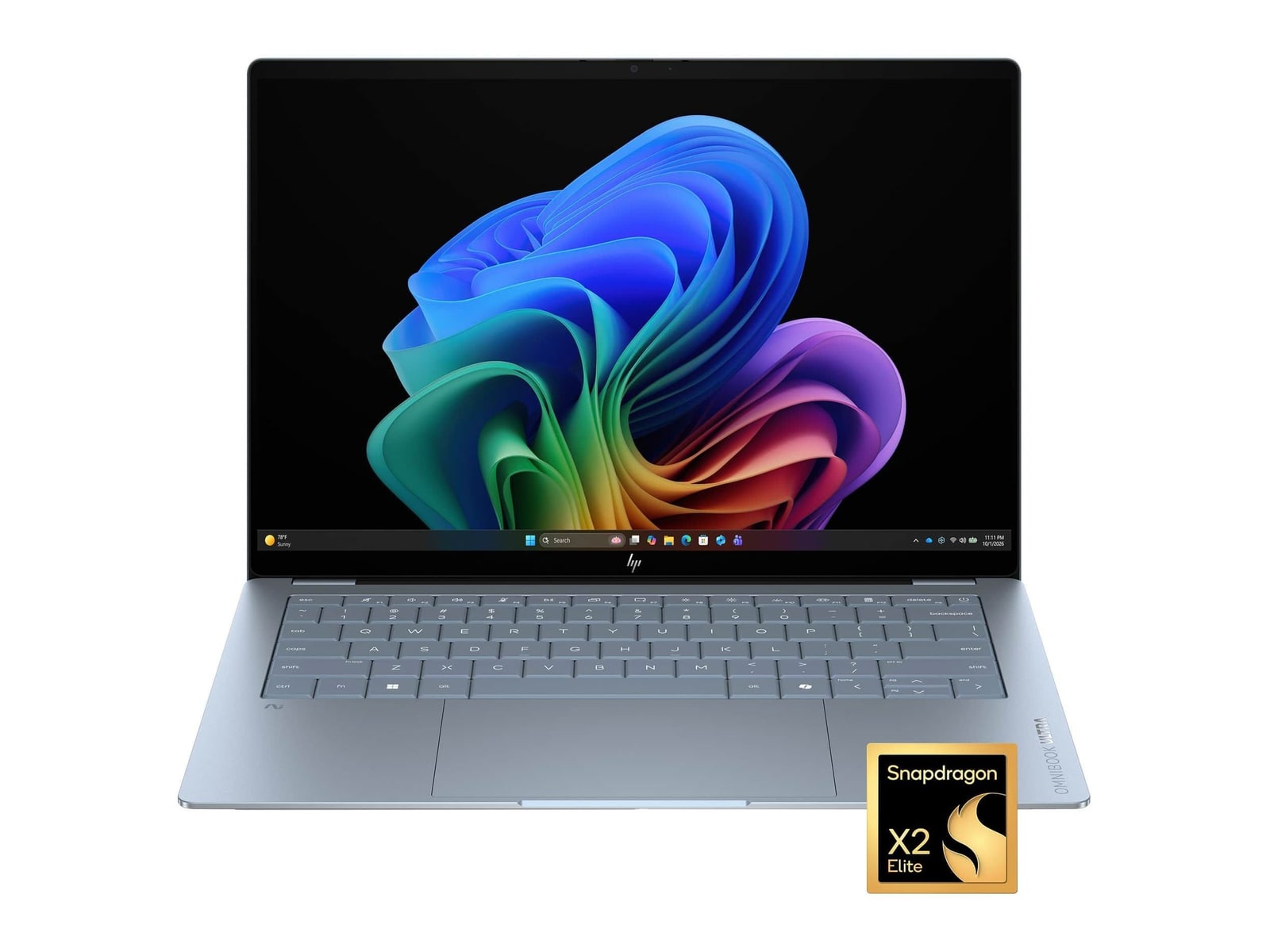 HP - OmniBook Ultra 14-KG0033DX 14" - Snapdragon X2 Elite X2E-90-100 chip - 32GB Memory - 1TB SSD - Stone Blue