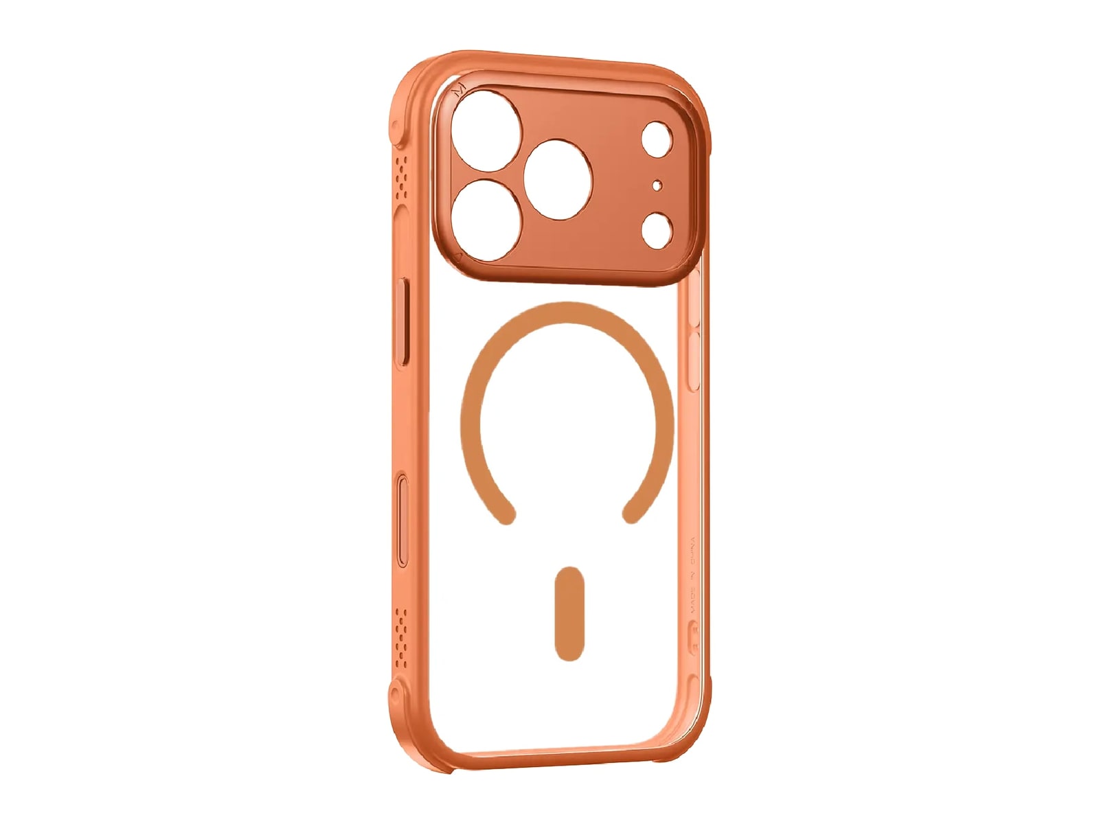 MOMAX - CaseFORM Air Magnetic Case - iPhone 17 Pro - Solar Orange