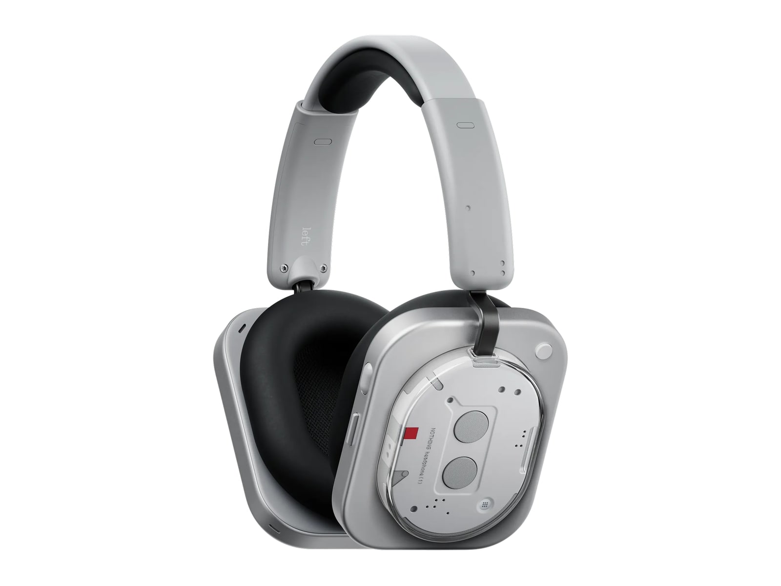 Nothing - Headphone (1) Bluetooth Over-Ear Headphones - White
