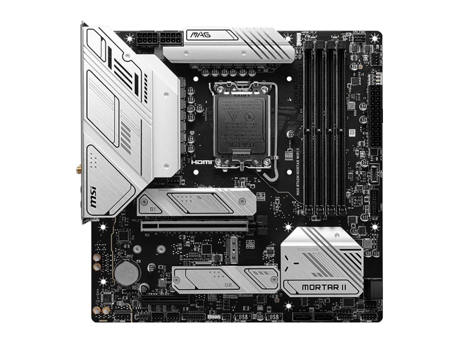 MSI - MAG B760M MORTAR WIFI Motherboards