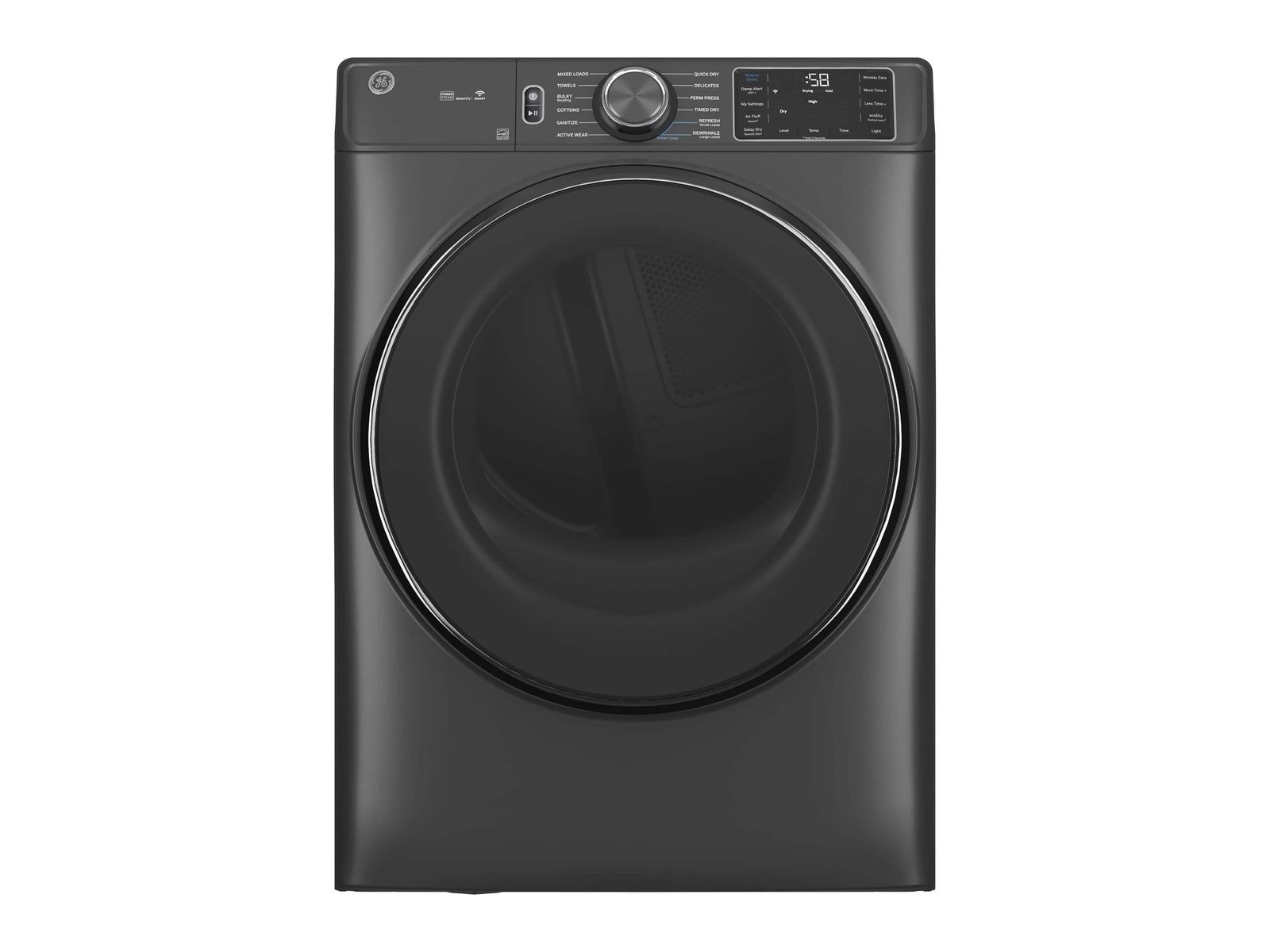 GE Appliances - GFD65GSPVDS 7.8 Cu. Ft. Stackable Smart Gas Dryers
