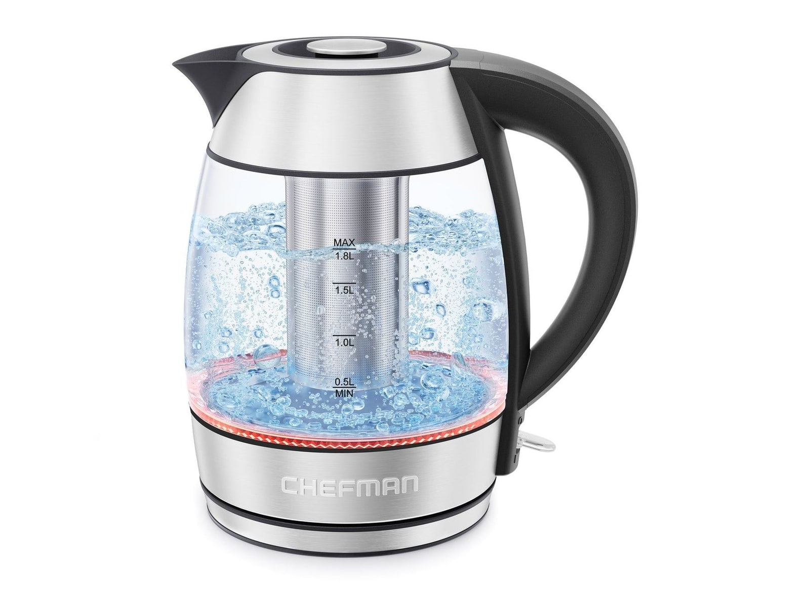 Chefman - 1.8L Keep Warm Electric Tea Kettle Electric Kettles