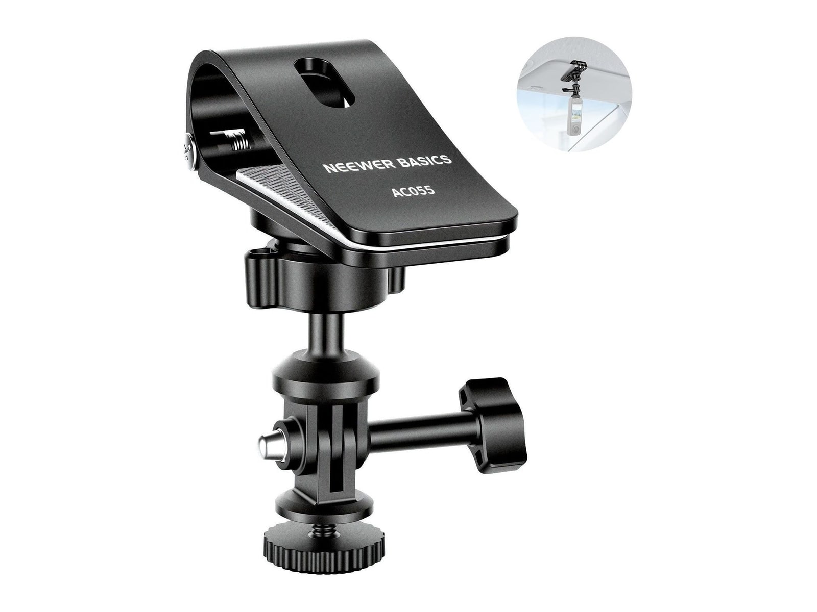 Neewer - BASICS AC055 Car Sun Visor Mount Camera Accessories