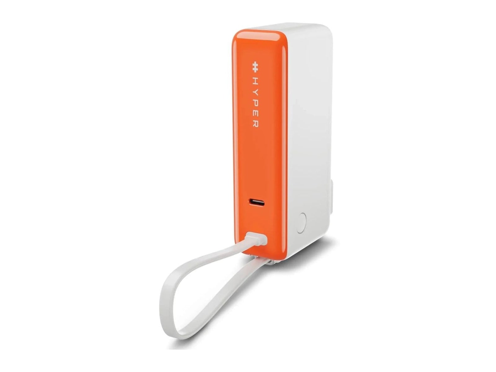 Hyper - HyperJuice Flex Mini 35W Power Bank & AC Charger Vermilion Orange Power Banks