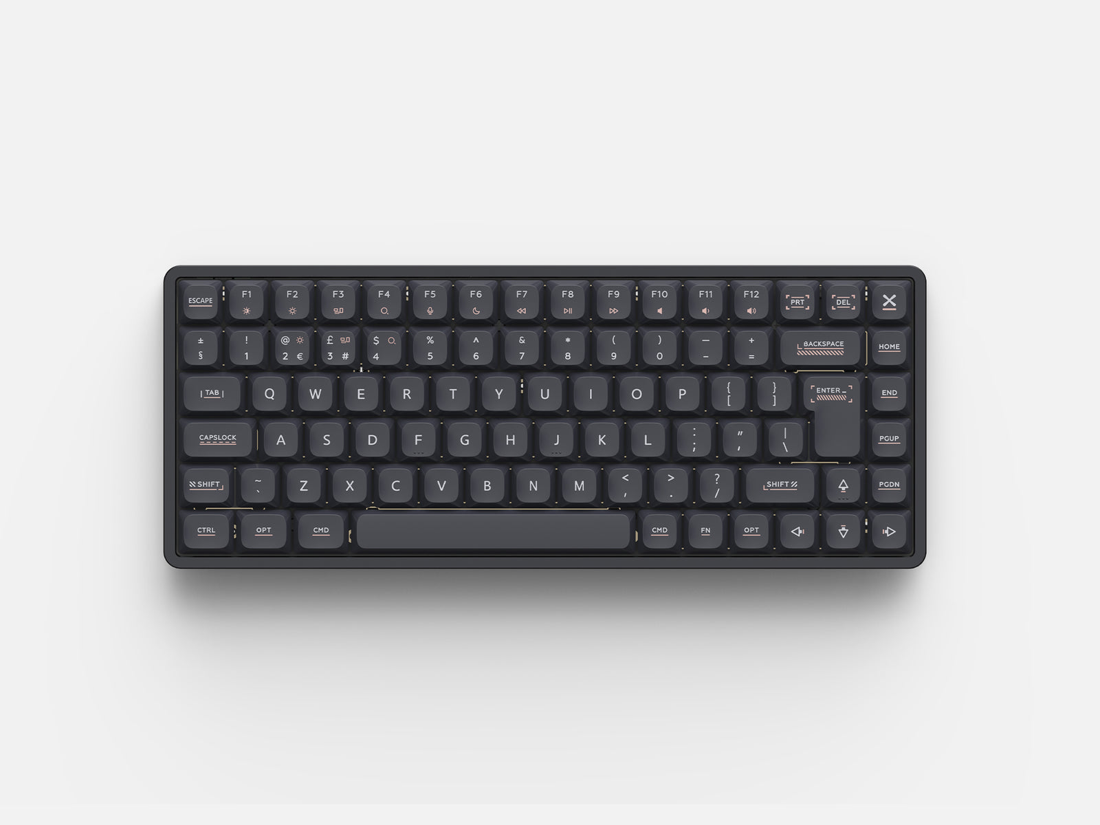 IQUNIX - Magi75 ISO UK Wireless Keyboards - Shadow Black