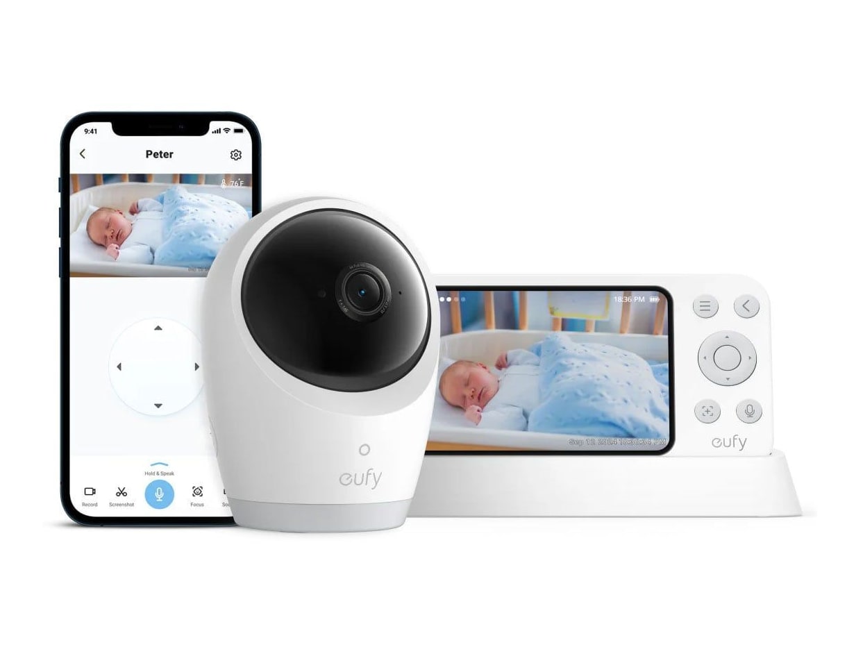 Eufy - E21 Baby Monitor 4K UHD Kit Baby Monitors