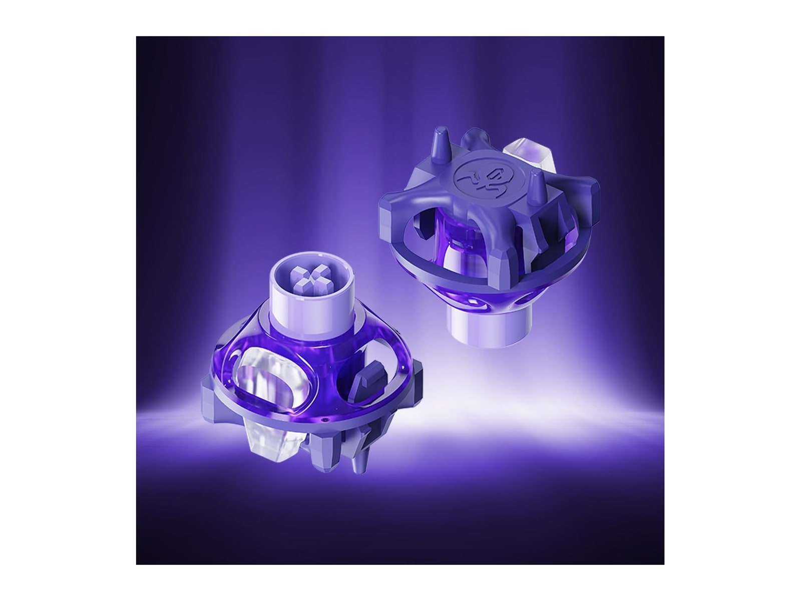 GravaStar - UFO Magnetic Switch 65pcs Jar Pack - Purple