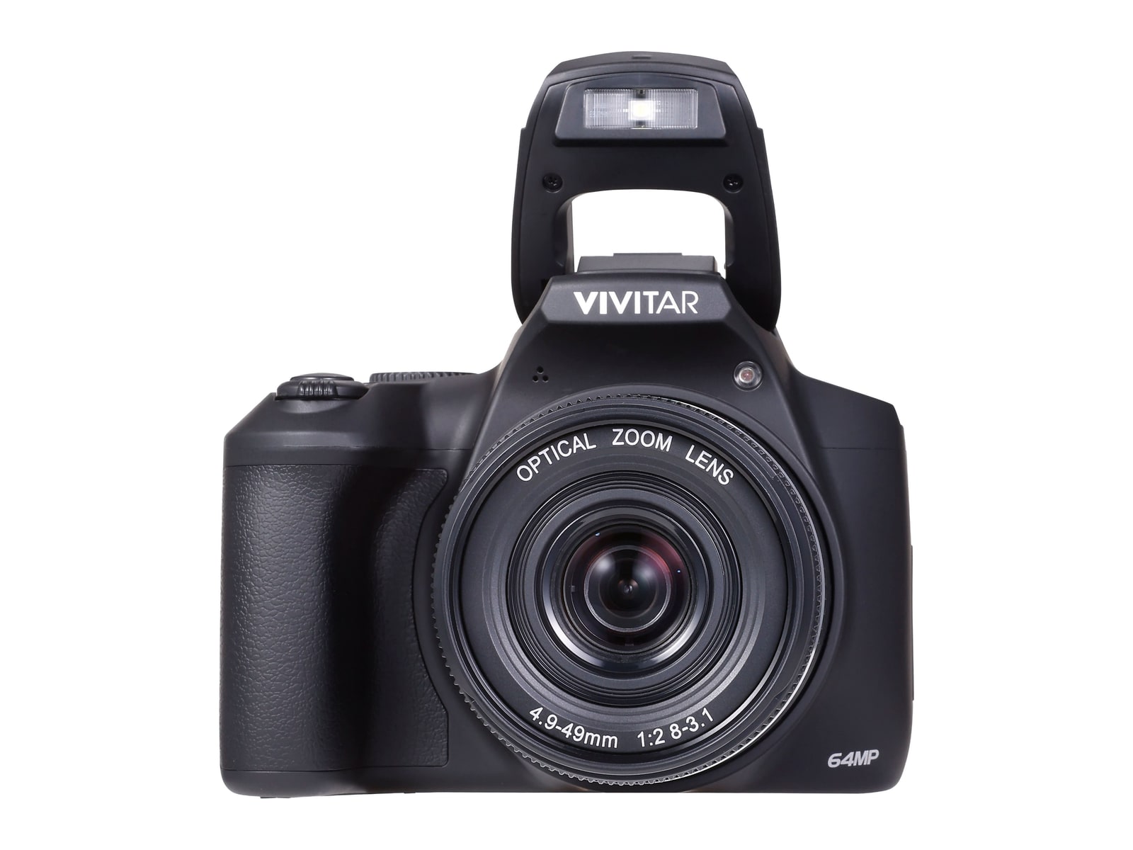 Vivitar - 4K Digital Camera 4K Compact & Point-and-Shoot - Black