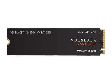 Western Digital - Black SN850X M.2 2280 PCIe Internal Solid State Drive WDS400T2X0E 4TB Storage Drives - PCIe