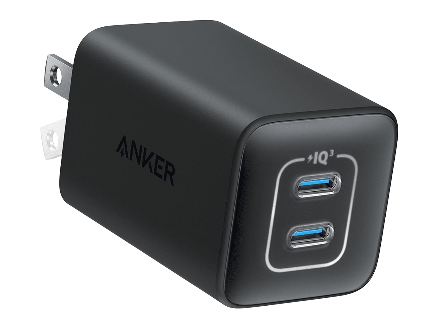 Anker - 523 Charger (Nano 3, 47W) Black Stone Wall Chargers