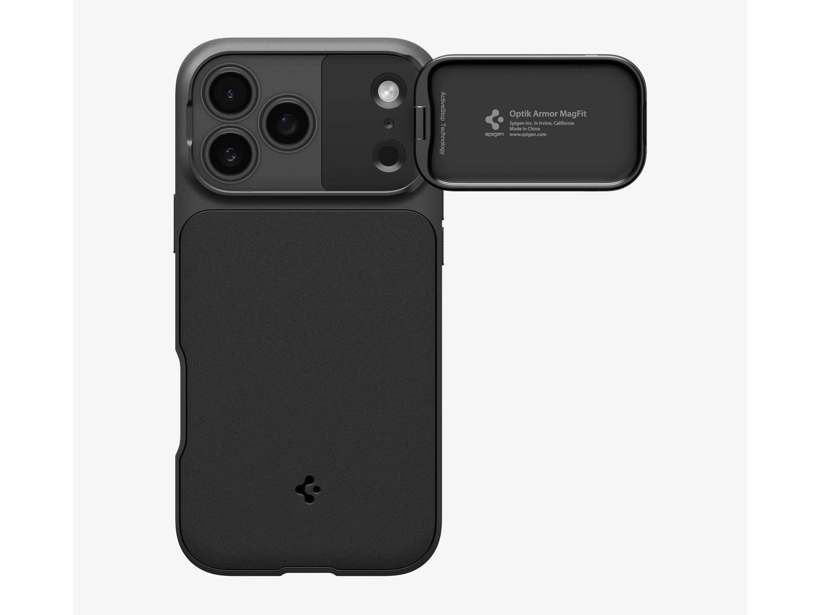 Spigen - Optik Armor (Mag Fit) - iPhone 18 Pro - Black