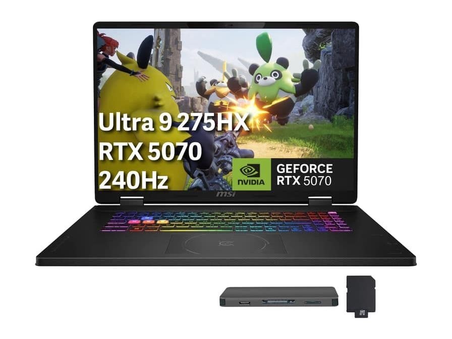 MSI - Crosshair 18 18 inch - Intel Core Ultra 9 275HX chip - 64GB Memory - 2TB SSD