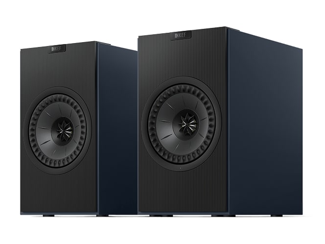KEF - Coda W Bluetooth 5.4 Speakers - Midnight Blue