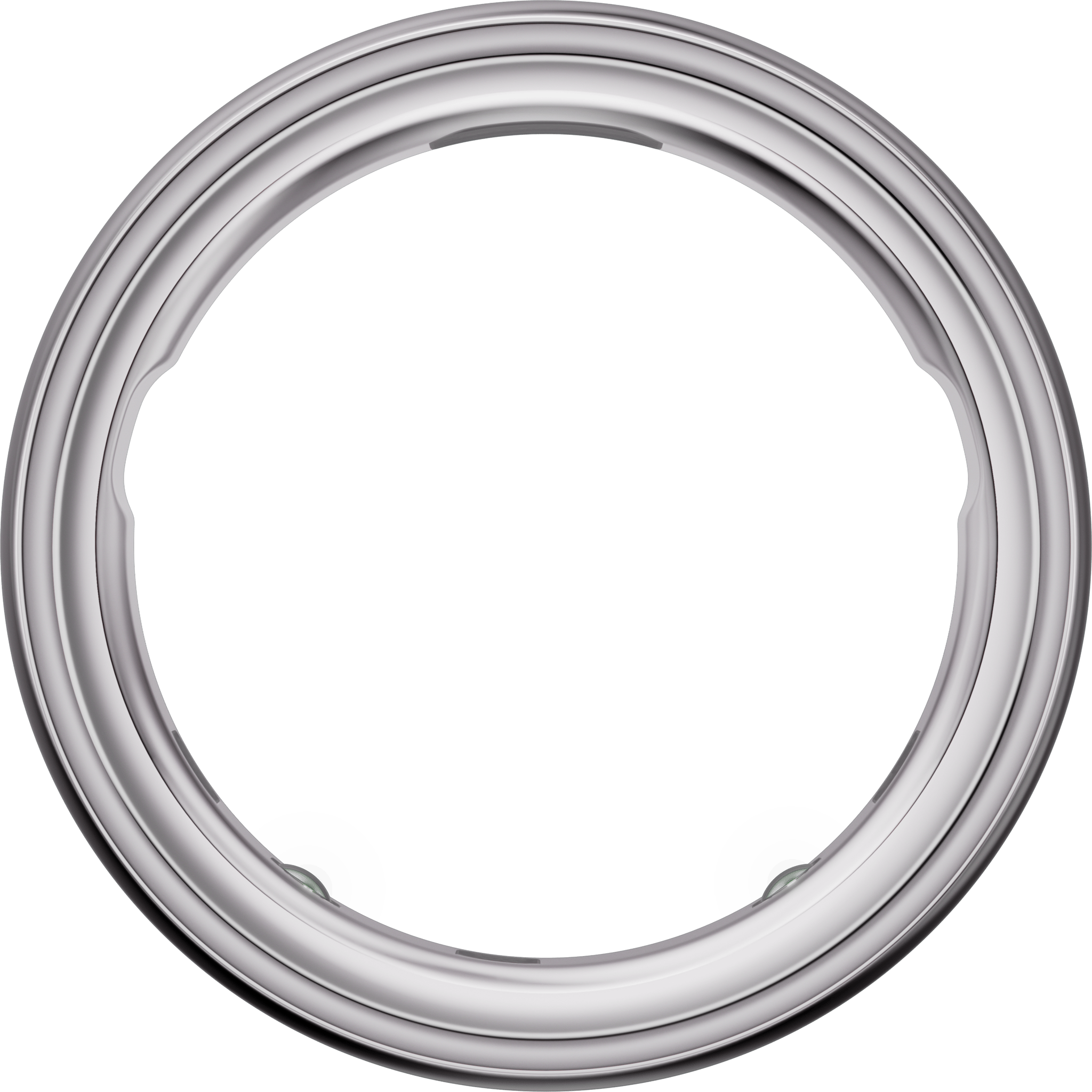 Oura - Ring 4 Size 4 Smart Rings - Silver