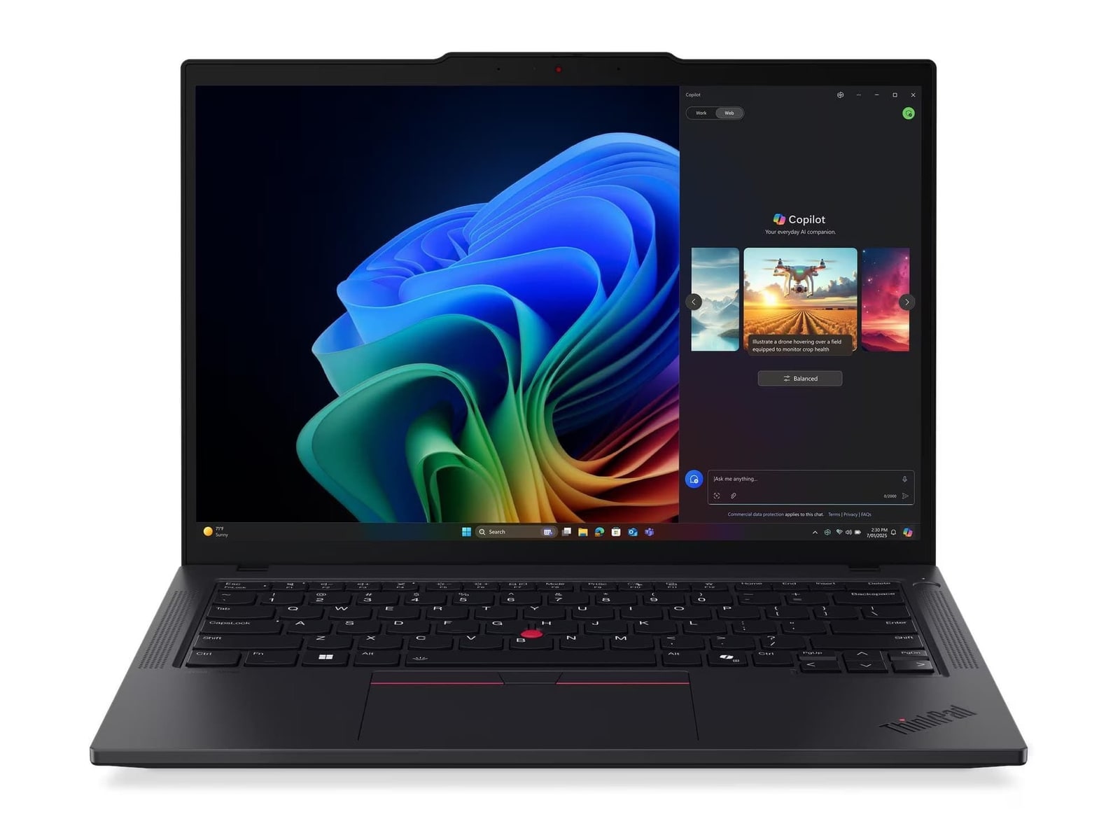 Lenovo - ThinkPad T14 Gen 6 21QJ00CTUS 14" - AMD Ryzen 7 350 chip - 32GB Memory - 512GB SSD - Black