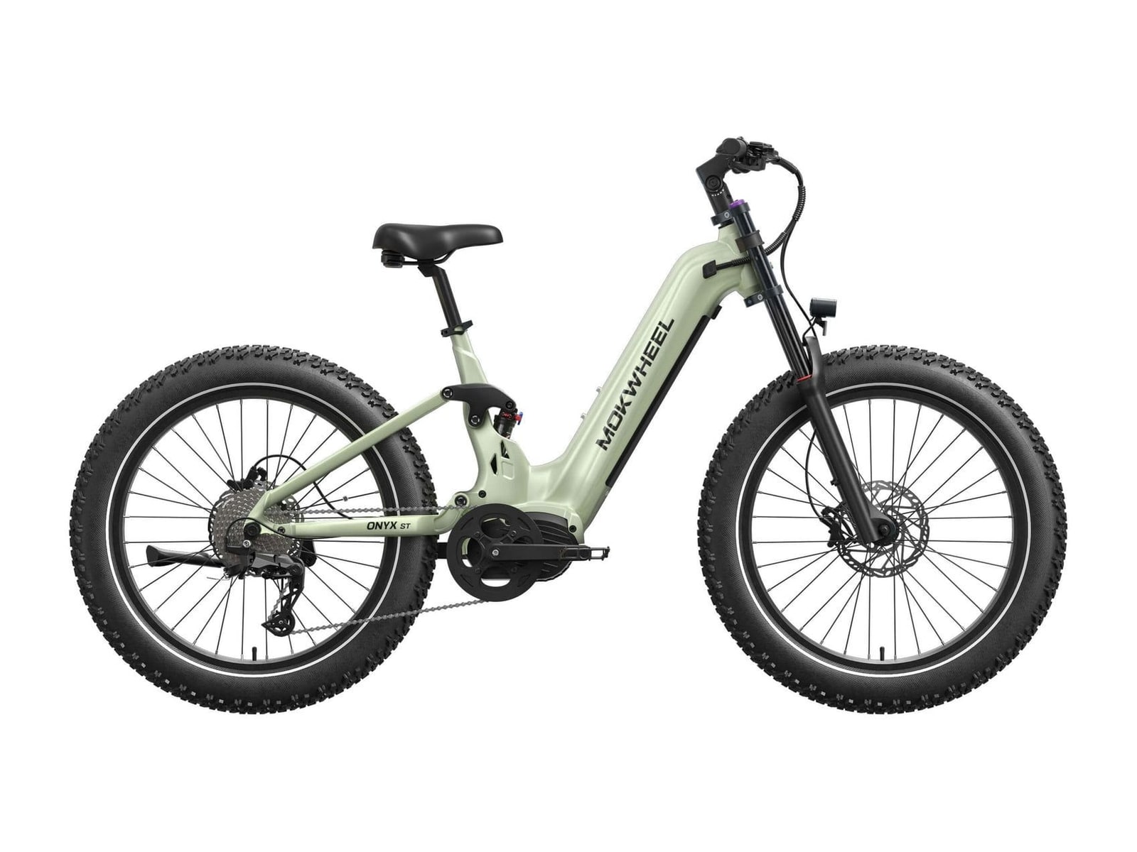Mokwheel - Onyx ST Mint Green Electric Bikes