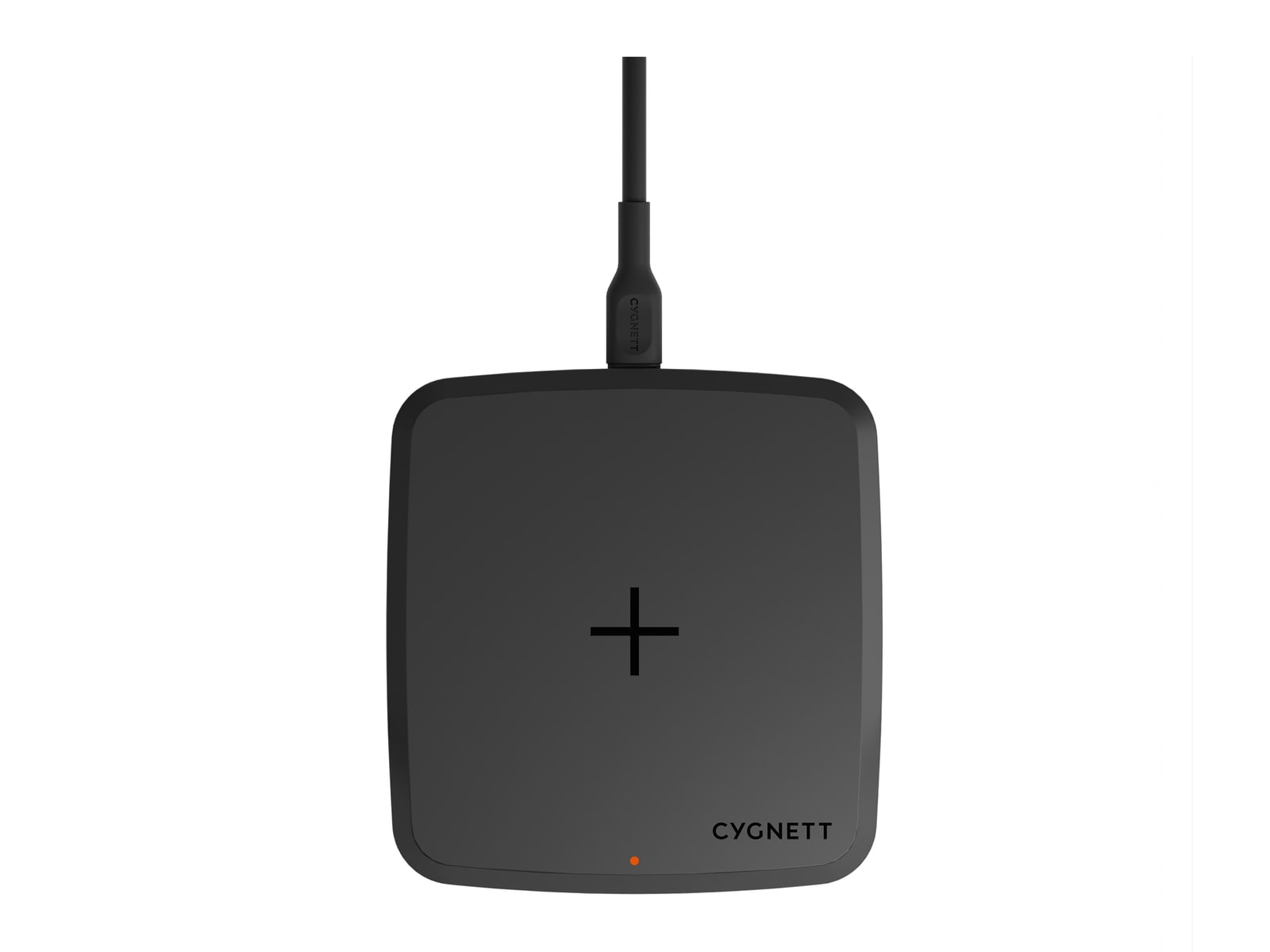Cygnett - ChargeBase 15W Wireless Phone Charger - Black Wireless Chargers