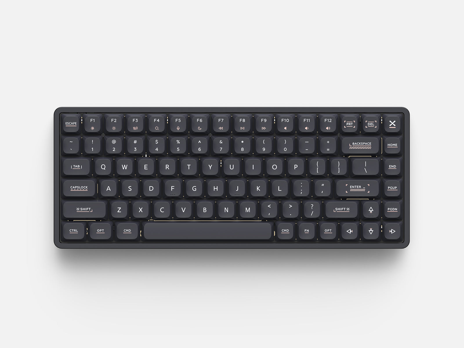 IQUNIX - Magi75 ANSI US Wireless Keyboards - Shadow Black