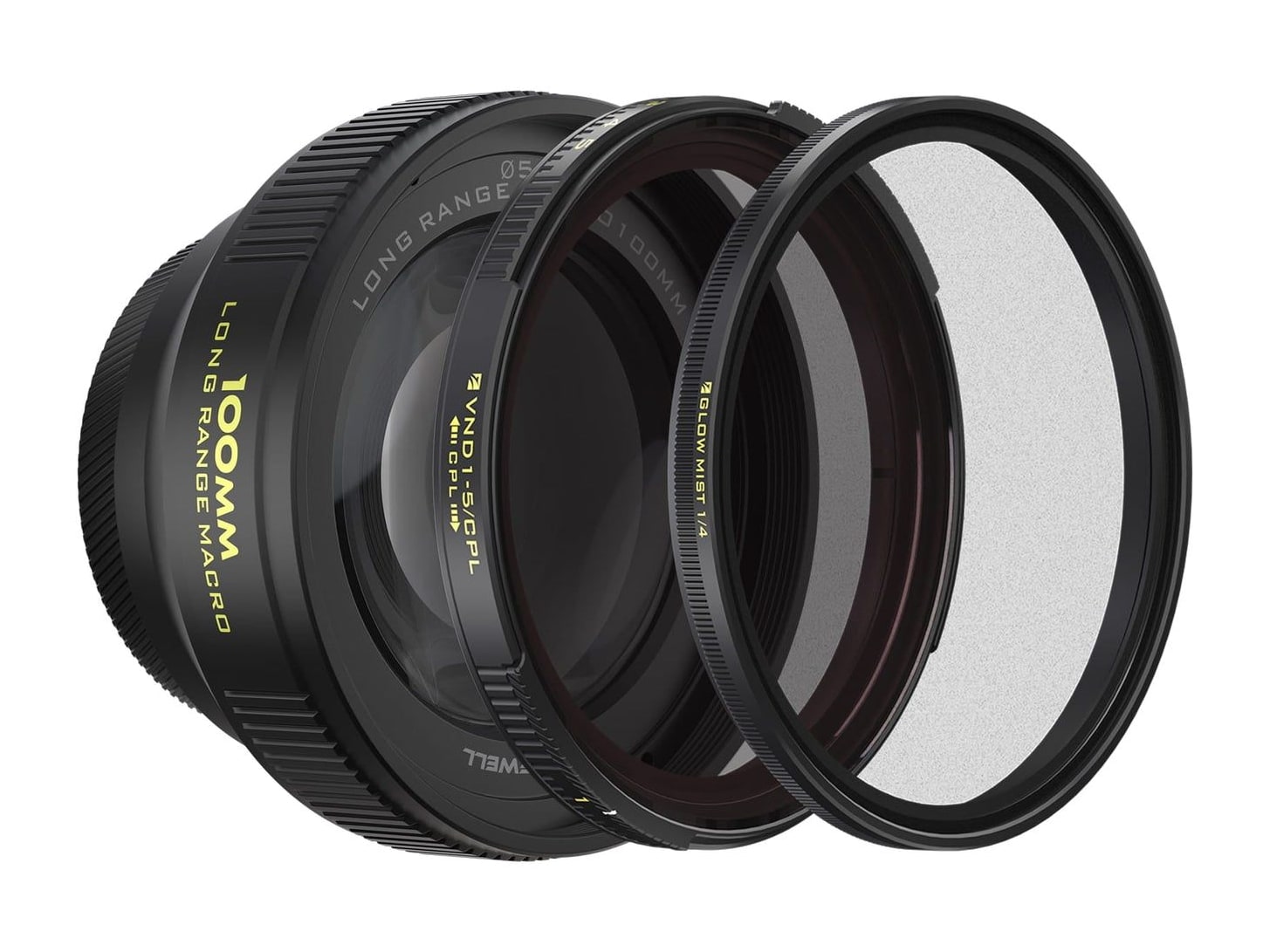 Freewell - 100mm Long Range Macro Lens + Filters Camera Accessories