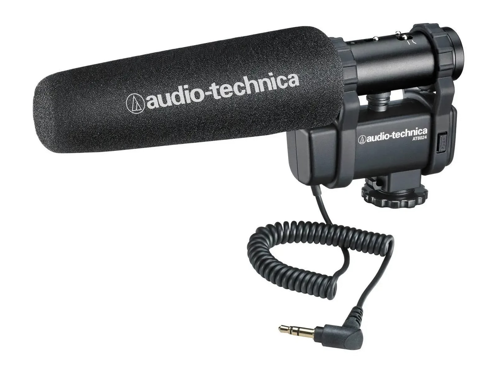 Audio-Technica - AT8024 Stereo/Mono Camera-Mount Microphones