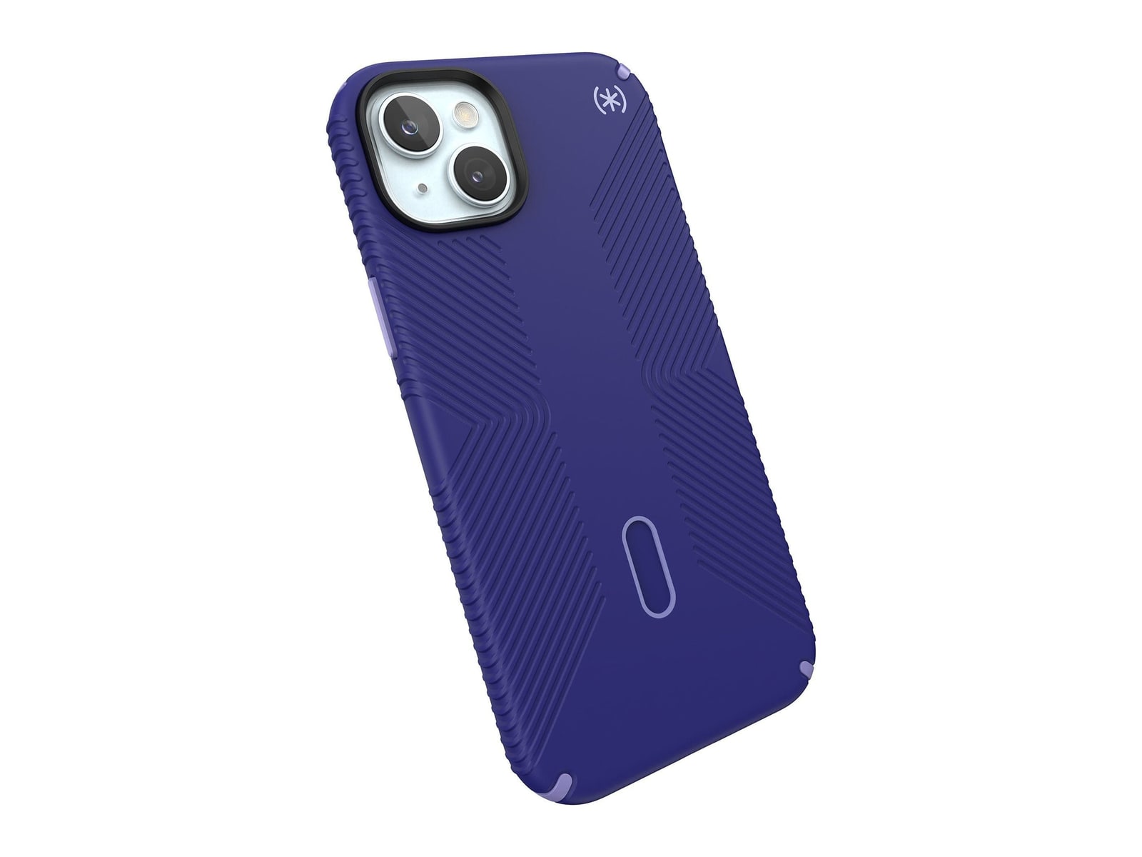 Speck - Presidio2 Grip MagSafe with ClickLock - iPhone 15 Plus - Future Blue/Purple Ink