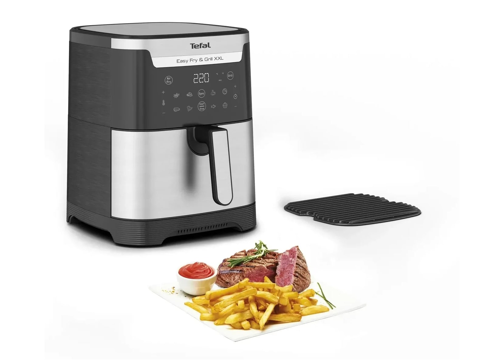 Tefal - EY801D Easy Fry & Grill XXL Flexcook Air Fryers