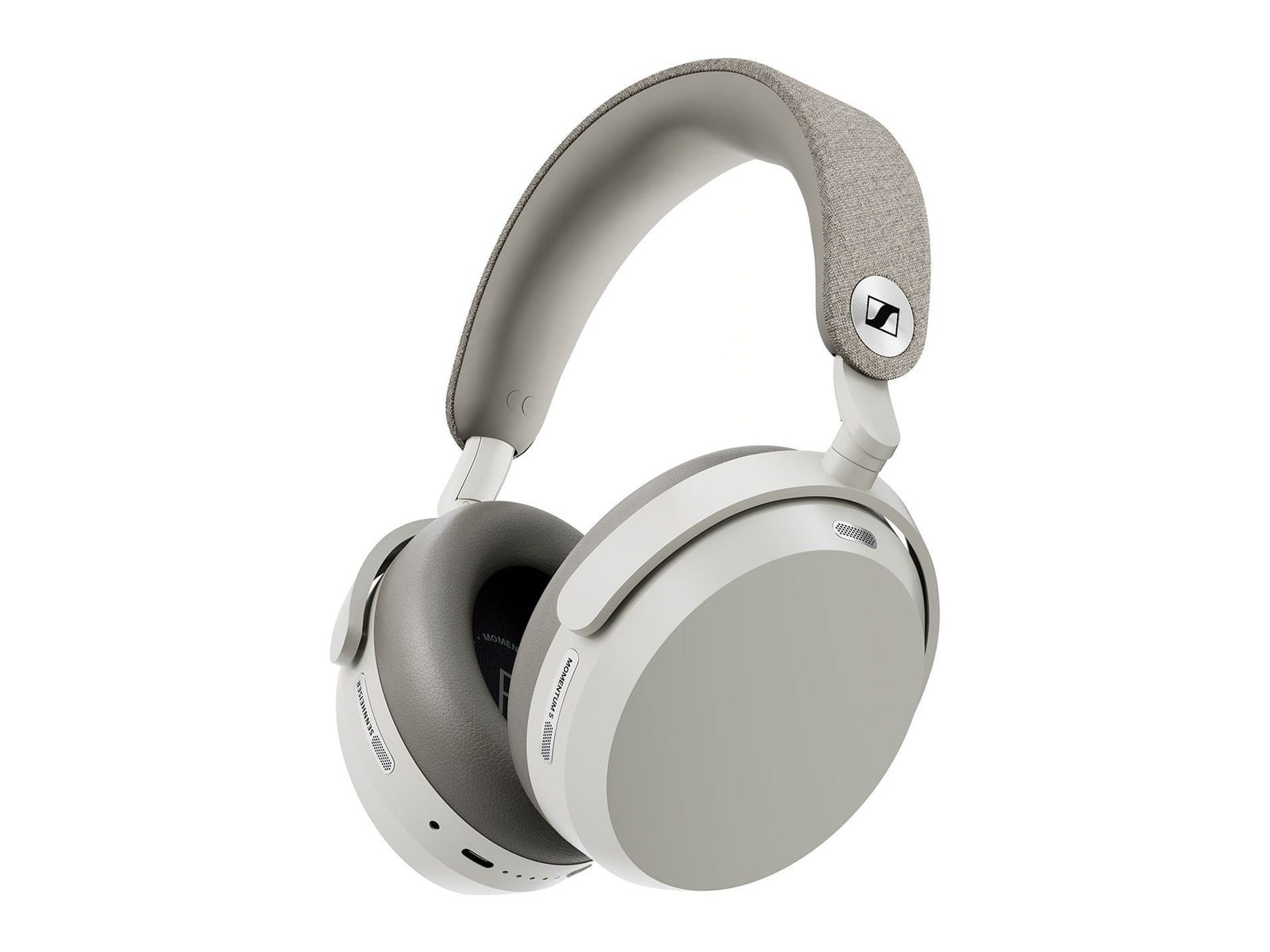 Sennheiser - MOMENTUM 5 Wireless Over-Ear Noise Canceling Headphones - White