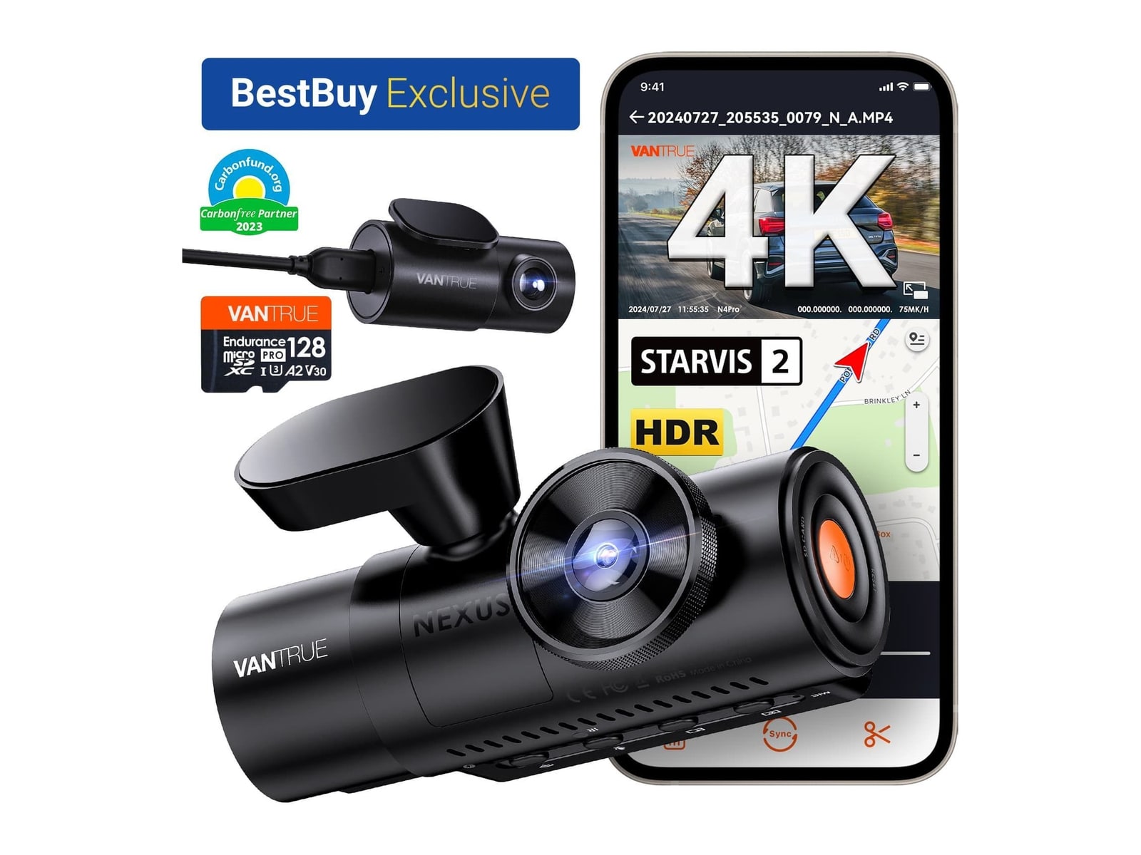 Vantrue - N4 PRO Dash Cameras