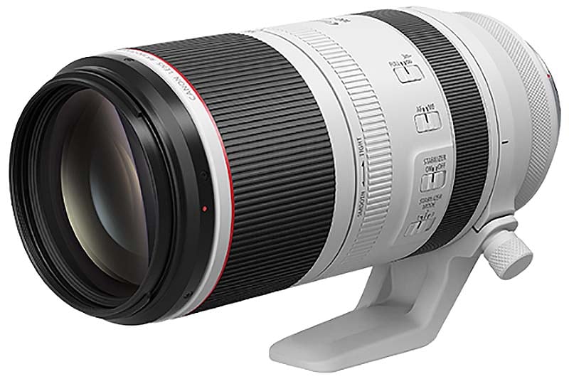 Canon - RF100-500mm F4.5-7.1 L IS USM Camera Lenses - White