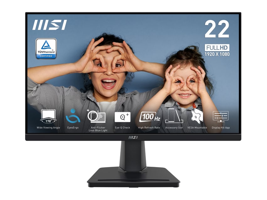 MSI - 21.45" PRO MP225V Full HD 100Hz Professional Monitors