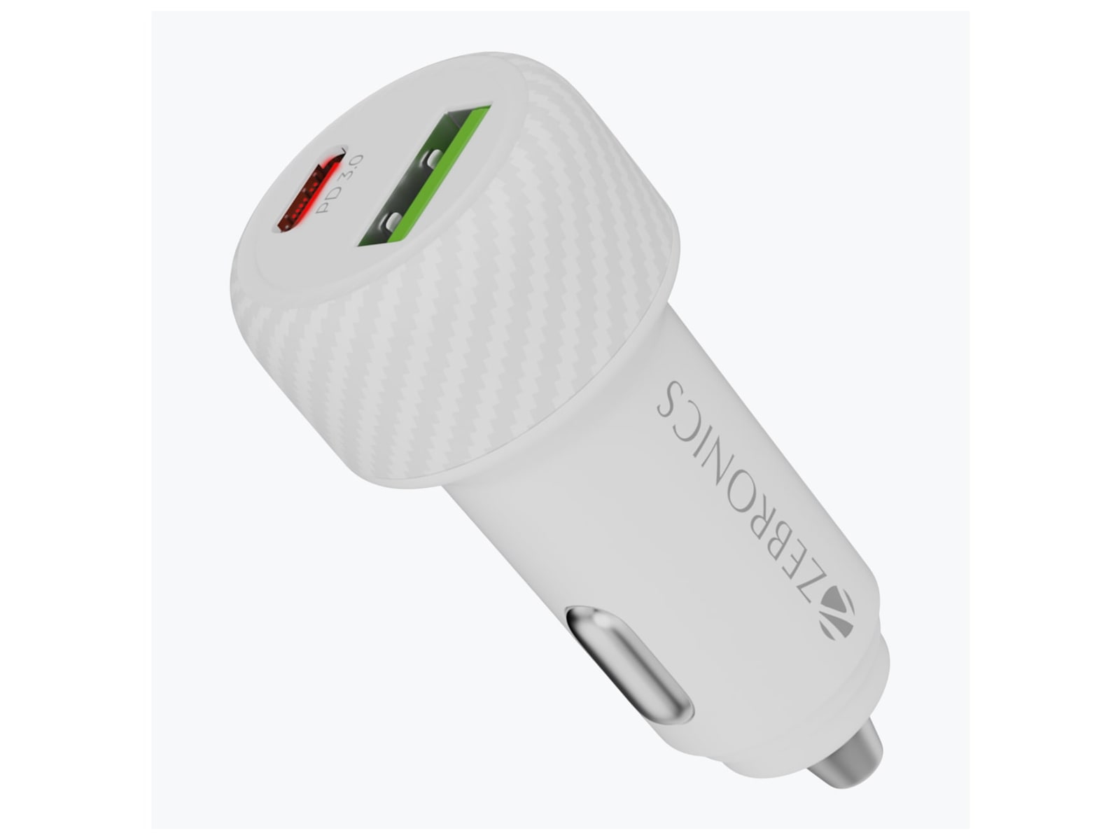 Zebronics - Zeb CC48 Plus White Car Chargers
