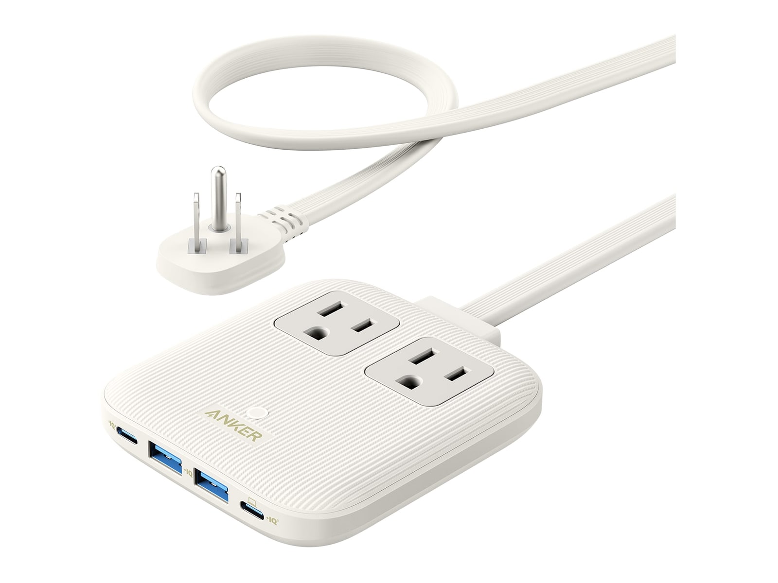 Anker - Nano Charging Station (6-in-1, 67W) Shell White Wall Chargers