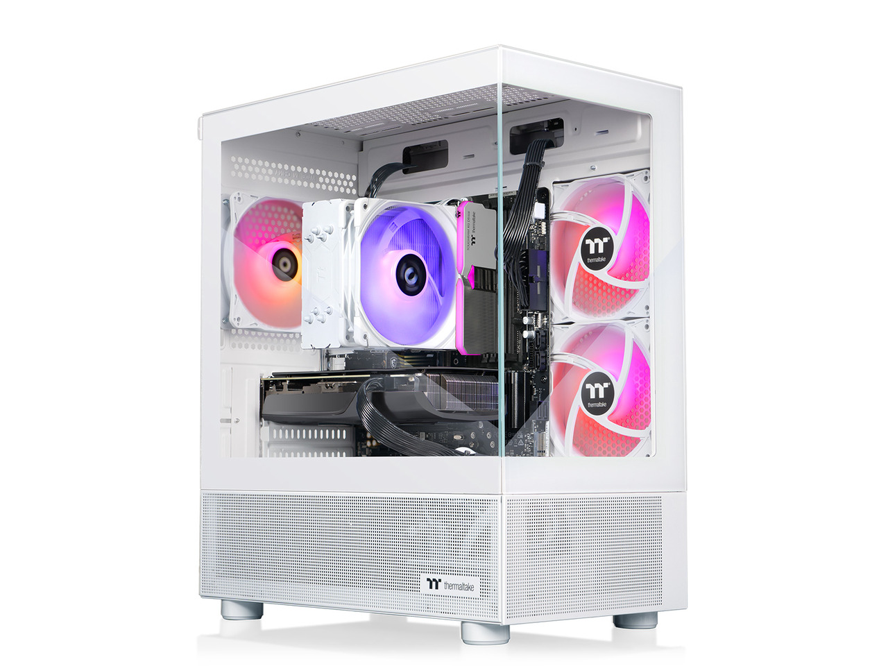 Thermaltake - NE R76-V170S - AMD Ryzen 7 8700F chip - 16GB Memory - 1TB SSD - White