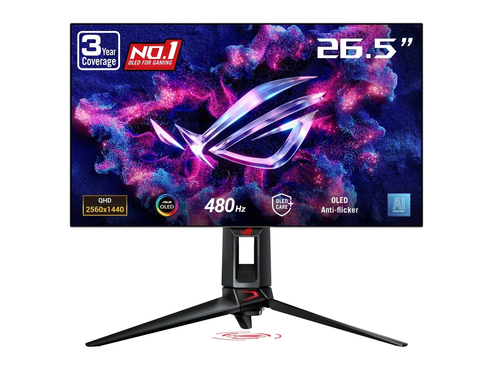 ASUS - 27" ROG Swift PG27AQDP QHD 480Hz OLED Monitors