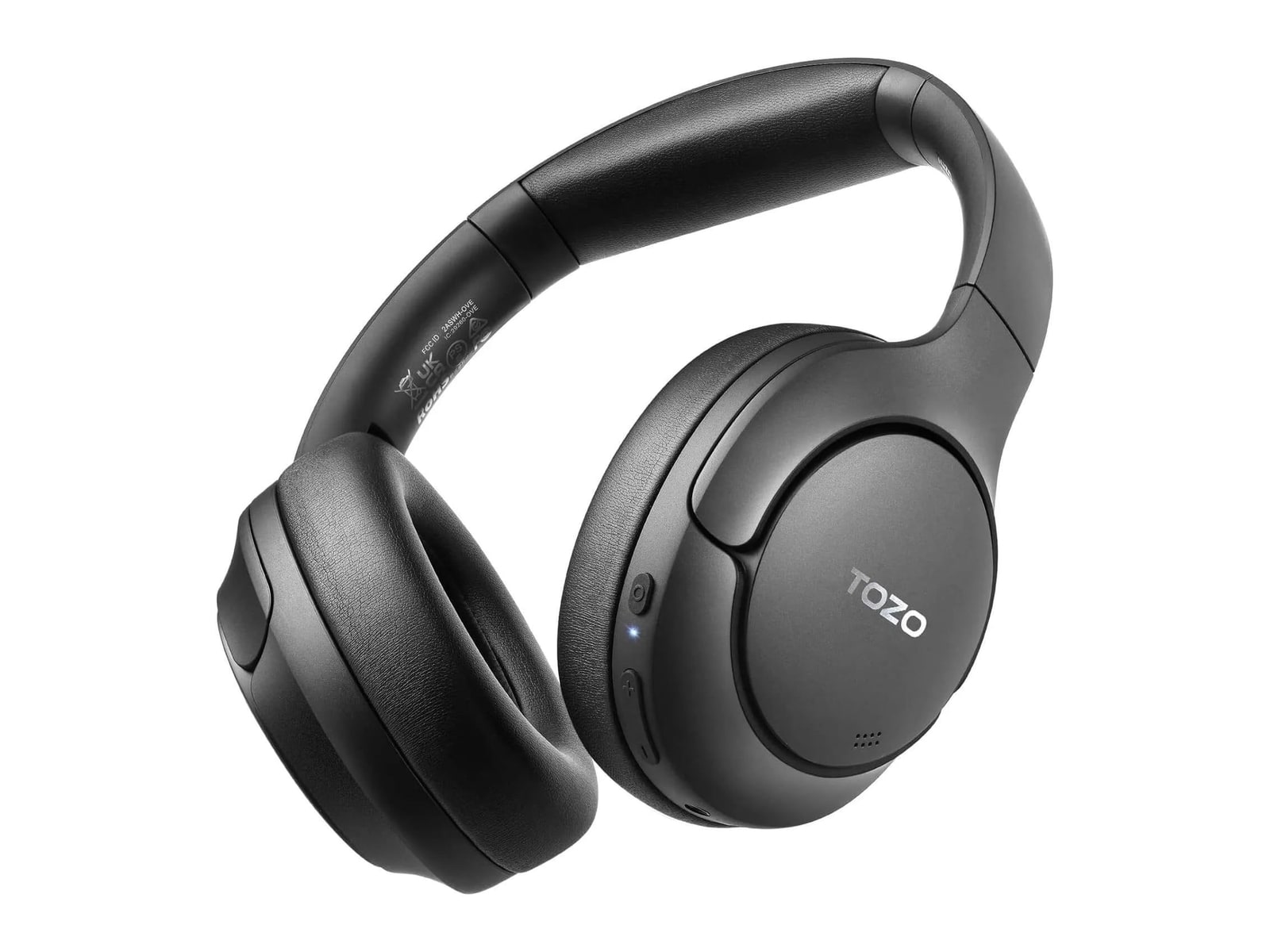 TOZO - HT2 Over-Ear Headphones - Black