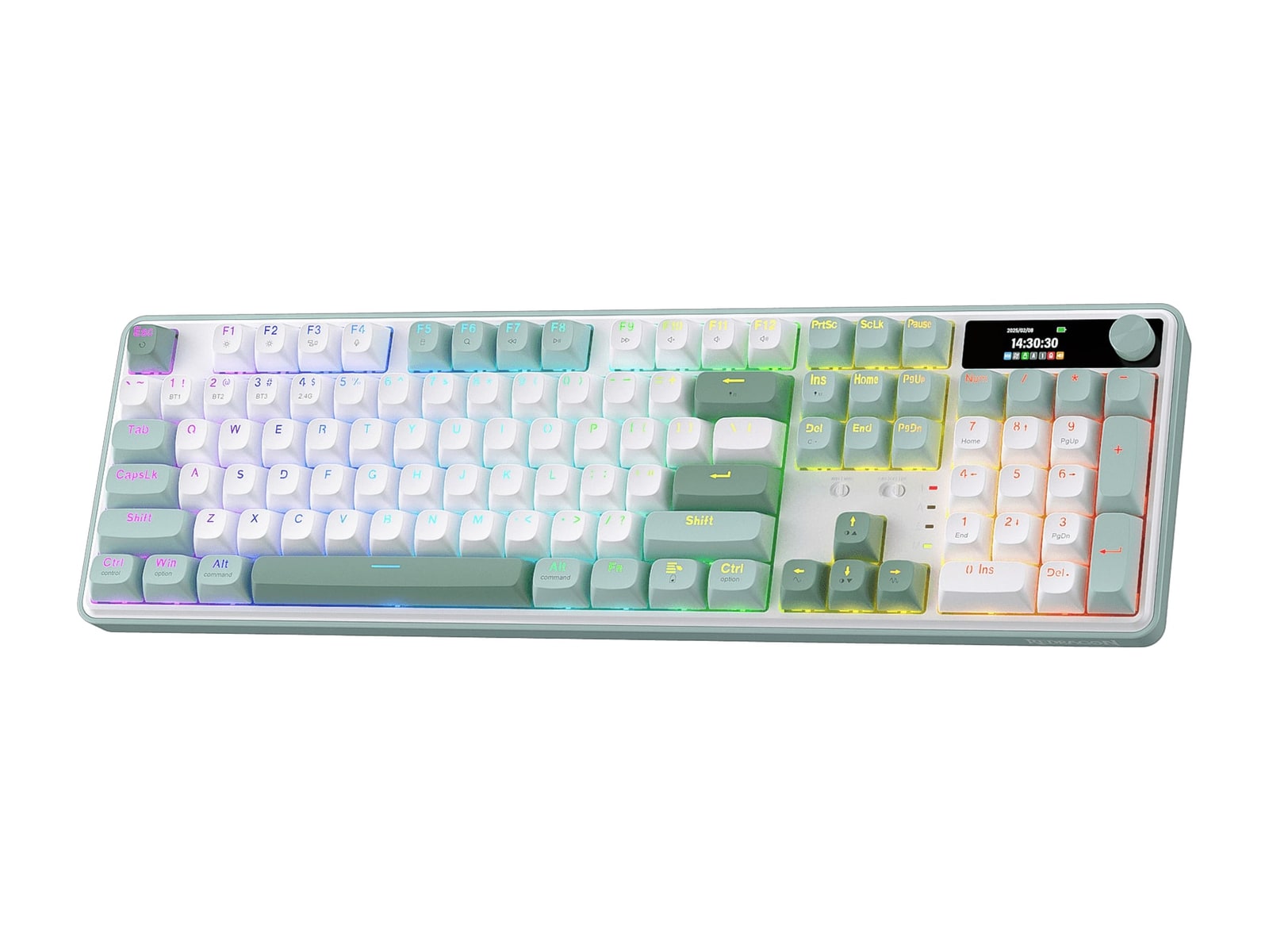 Redragon - WYVERN K761 PRO Keyboards - White & Green
