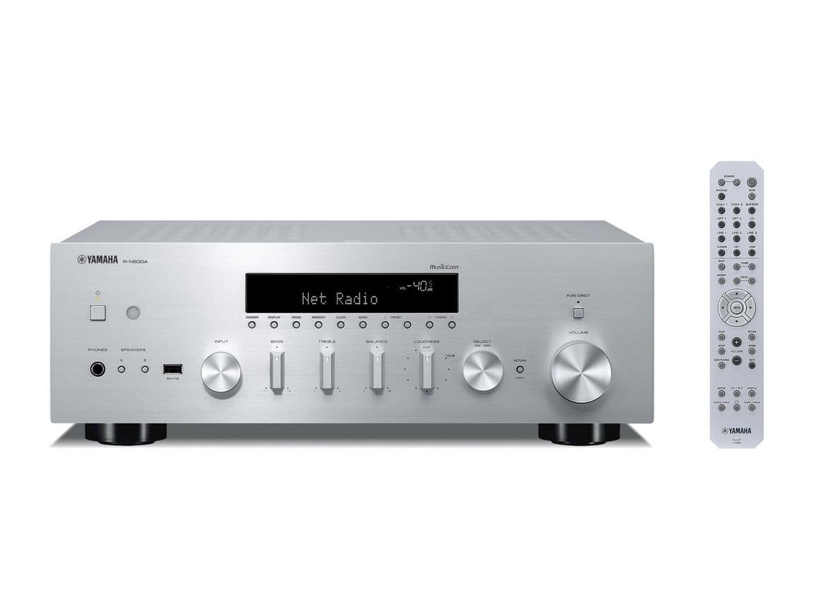 Yamaha - R-N600A Receivers & Amplifiers - Silver