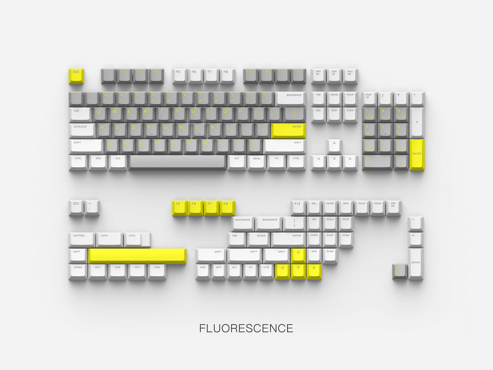 IQUNIX - PBT Keycaps Set Fluorescence