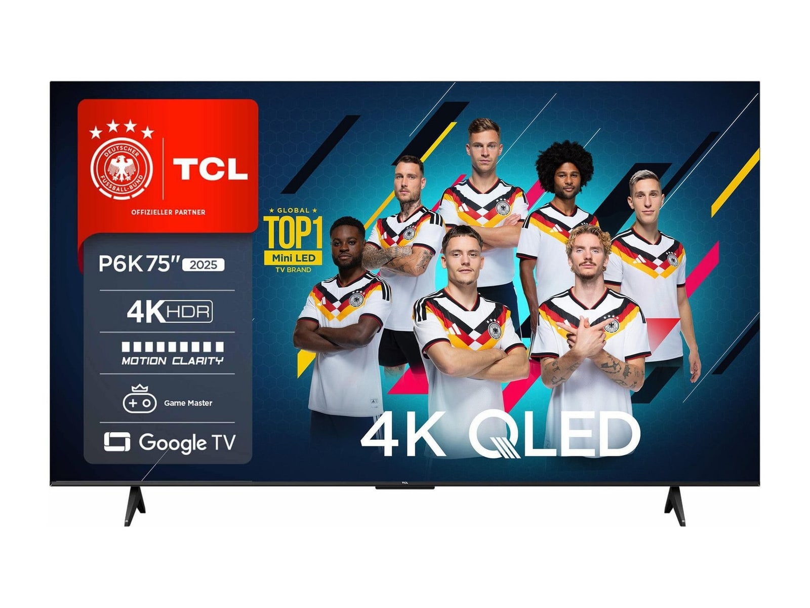 TCL - 75" P6K Series QLED TVs (EU)