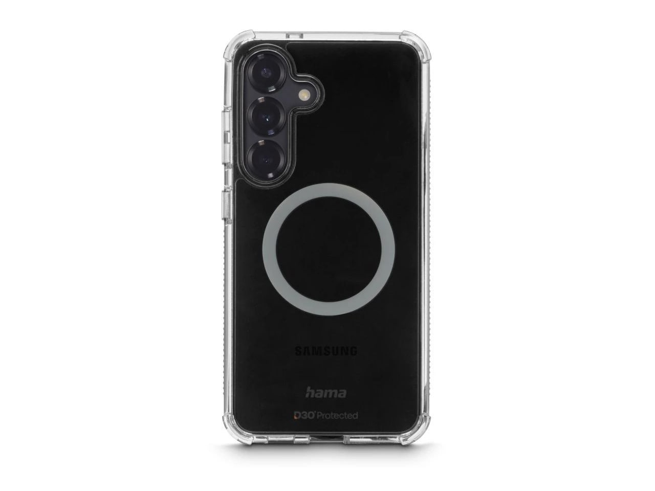 Hama - Extreme Protect Cover Magnetic - Samsung Galaxy S25 - Transparent