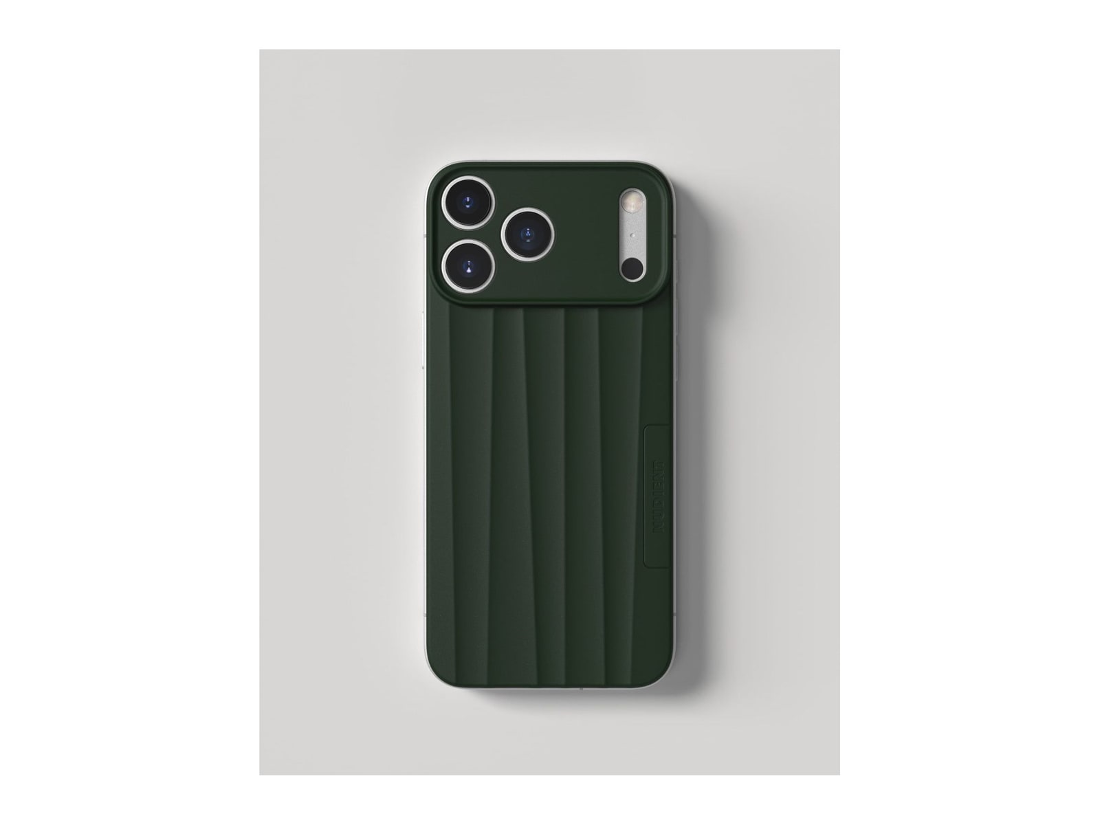 Nudient - Slice Case with MagSafe for iPhone 18 Pro Max - Moss Green