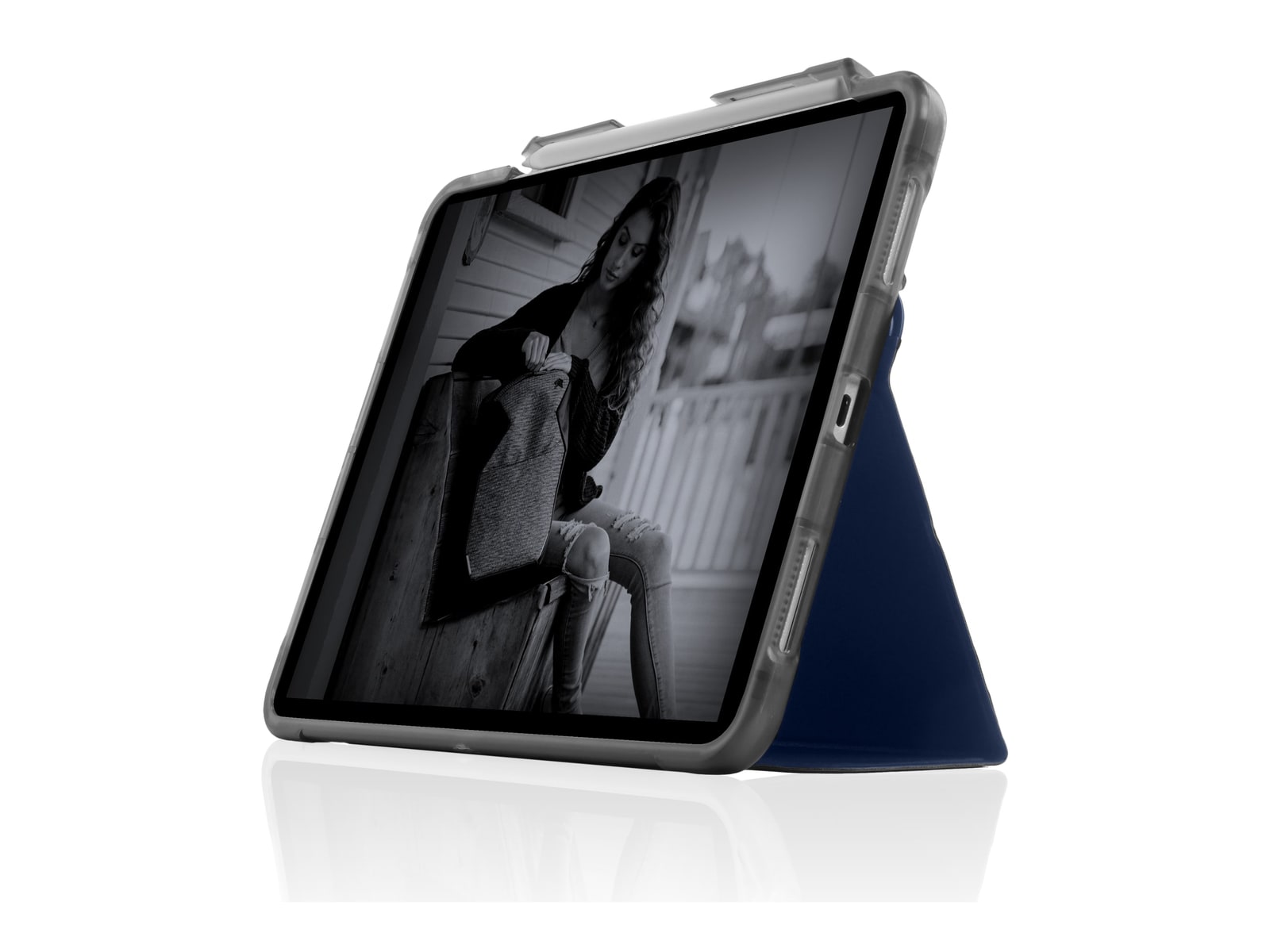STM Goods - Dux Studio Case for iPad Pro 11" 4th/3rd/2nd/1st gen - Midnight Blue