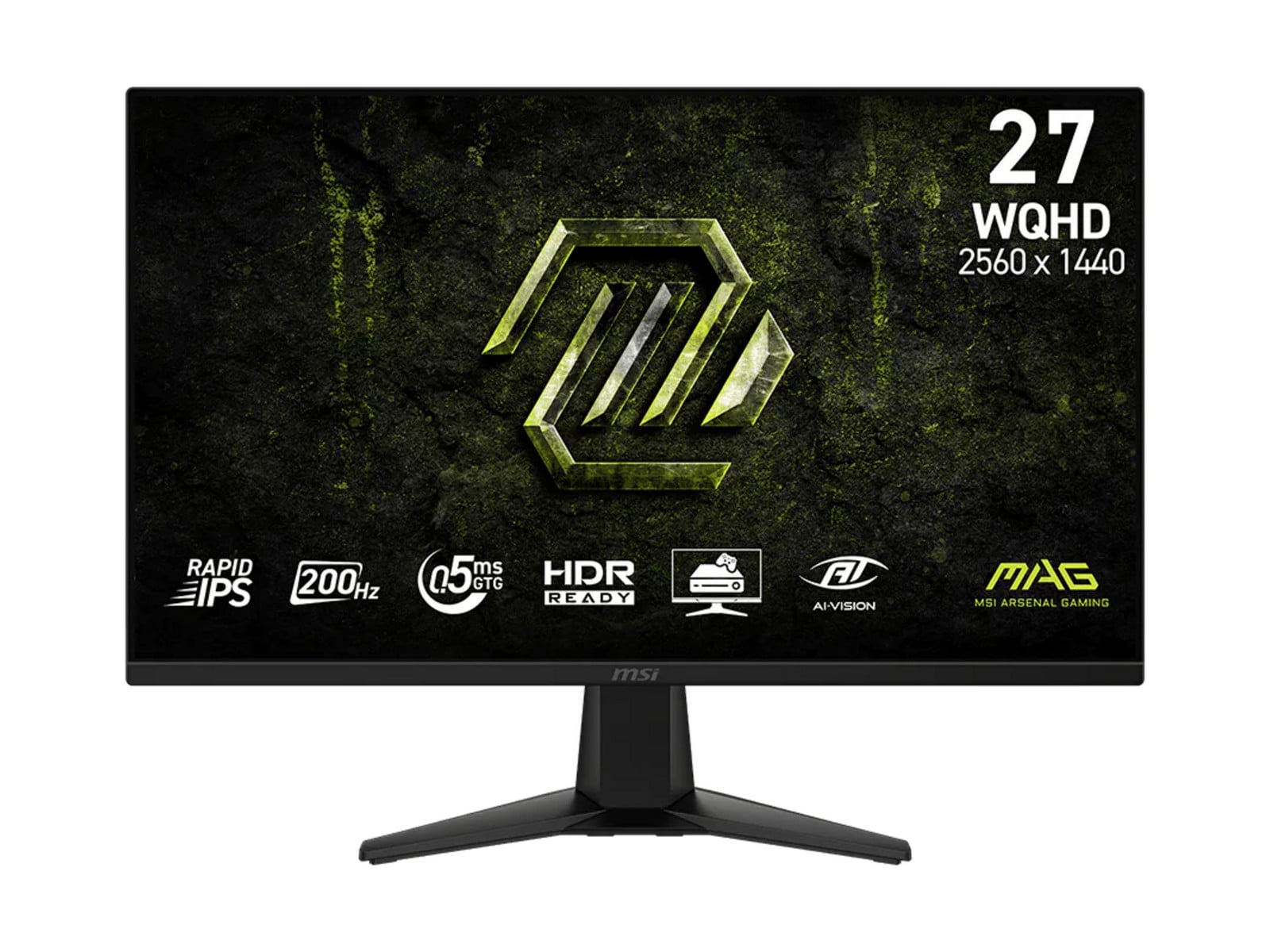 MSI - 27" MAG 275QF E20 WQHD 200Hz Gaming Monitors