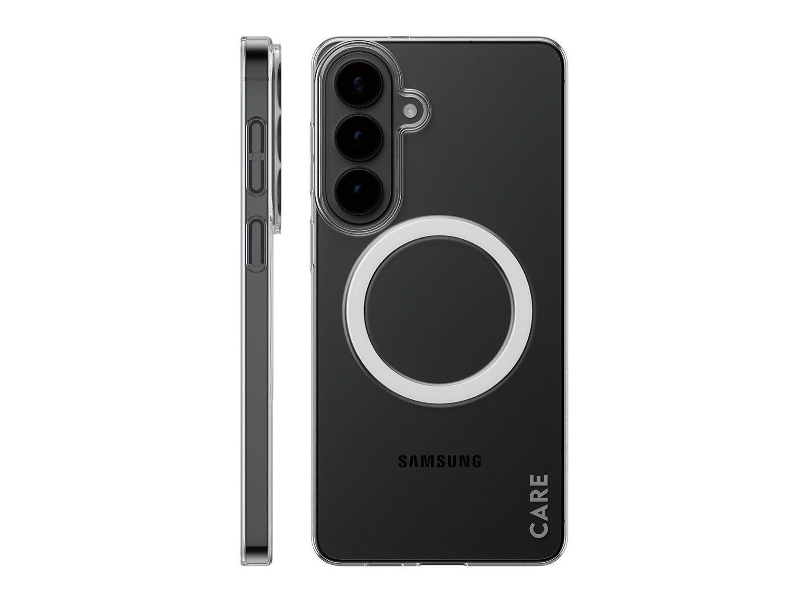 PanzerGlass - CARE SL1M Case Transparent w. Qi Samsung Galaxy S26+